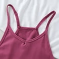 thumbnail image 5 of Plebaso Girls Summer Sleeveless Casual Solid Color Romper Spaghetti Strap Shorts Jumpsuit With Pockets, 5 of 5