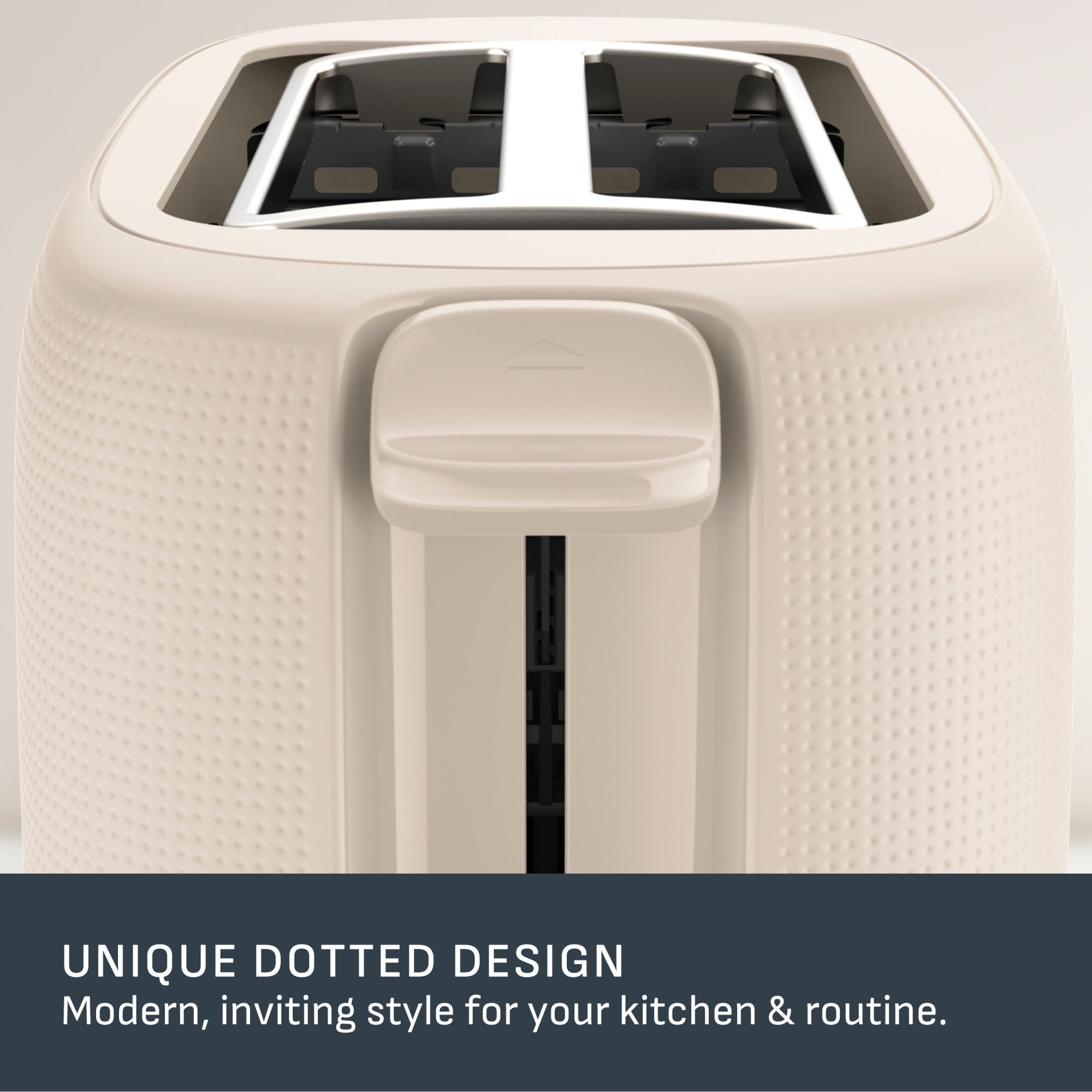 T-fal Morning Range 2 Slice Toaster with removable crumb tray and 7 browning levels