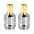 thumbnail image 2 of Low Impedance SMA Connecter, N-Type To SMA, 2PCS High Frequency For Coaxial Cable Wi-Fi  Wireless Lan Devices Antennas, 2 of 8