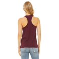 thumbnail image 2 of Bella Canvas 6008 Women`s Jersey Racerback Tank, XL, Maroon, 2 of 3