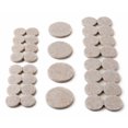 thumbnail image 4 of Scotch® Felt Pads Value Pack, SP842-NA, beige, assorted sizes, 36 per pack, 4 of 6