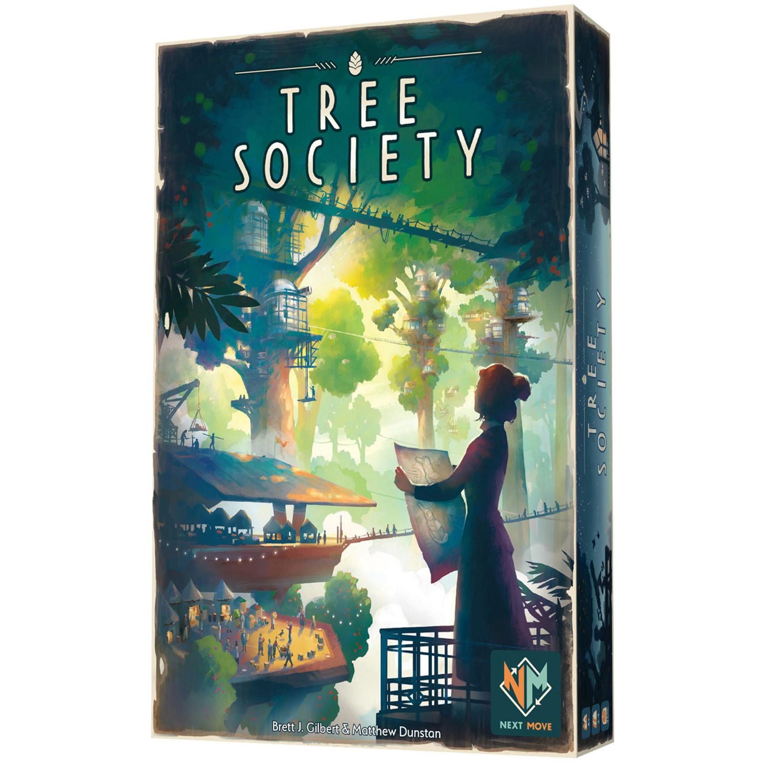 Asmodee - Next Move - Tree Society - Jeu de Société pour s'Amuser en Famille - Jeu de Stratégie Collaboratif - De 2 à 4 Joeurs - À partir de 8 ans - Français