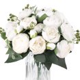 thumbnail image 3 of Youkk 2pcs Easy To Clean – Realistic Appearance – Artificial Flowers For Wedding pink 1Set, 3 of 6