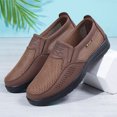 thumbnail image 2 of Mens Mesh Wide Width Slip on Loafers Walking Driving Shoes Breathable Casual Non Slip Work Sneakers Fall, 2 of 4