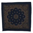 thumbnail image 1 of CTM® Bandana à Imprimé Cachemire Doré Métallique, 1 of 2