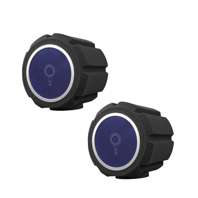 GUOOL 2 Unités Éponge Acoustique d'Écran de Microphone F2 pour la Maison, Insonorisée, pour 45 mm-60 mm, 2 Pcs