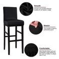 thumbnail image 3 of Stretch Bar Stool Cover for Bar Height Side Chair Slipcovers, 3 of 8