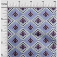 thumbnail image 1 of oneOone Polyester Lycra Fabric Argyle Ikat Print Sewing Fabric BTY 56 Inch Wide, 1 of 4