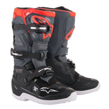 Alpinestars 2015017-1829-03 Tech 7S Boots Black/Silver/White/Gold Sz 03