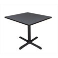 thumbnail image 1 of Regency TB3636GY 36 In. Square Cain Lunchroom Table - Grey, 1 of 9