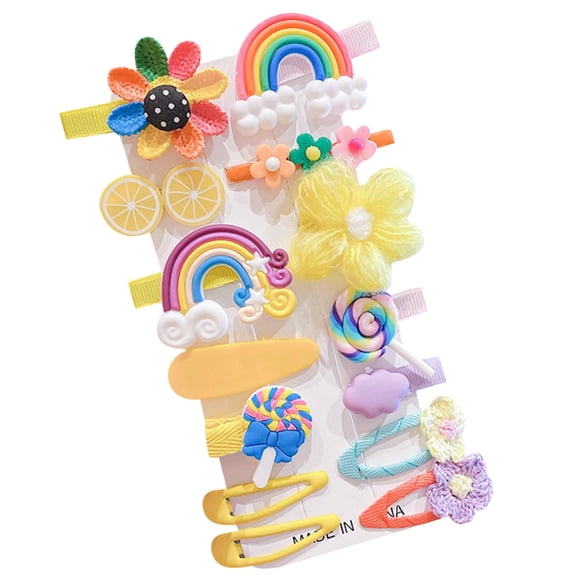 TopLLC Hair Clips for Women Children Girls Colorful Hair Clips Set Hair Accessories Headbands Headwear Stylish Hair Accessories