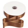 thumbnail image 1 of Joycrosso 1 1/2 Inch Golden Brown Solid Satin Ribbon, 100 Yards Double Faced Satin for Gift Wrapping Floral Bouquets Wedding Party Decoration, 1 of 7