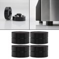thumbnail image 4 of Isolation Base Stand Isolation Stand Audio Amplificateur 4 Pcs Noir 4 Pcs Noir, 4 of 8