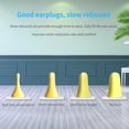 thumbnail image 5 of Earplugs Soft Sponge Ear Plugs Noise Reduction Sleeping Earplug Travel Noise Reduction Rate 35.5db Sound Insulation, 5 of 5