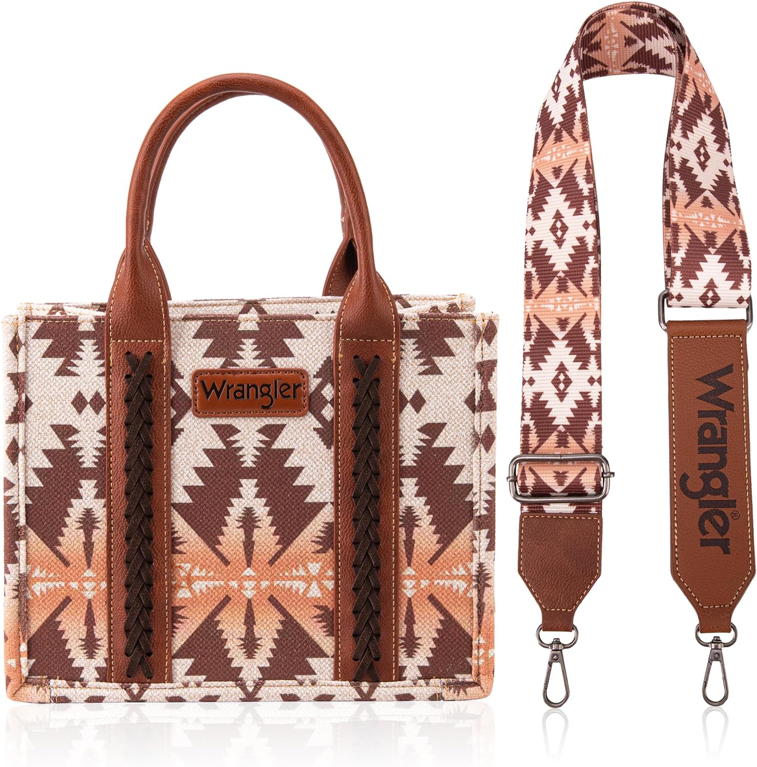 HAHDAXIA Wrangler Sac Fourre-Tout Sacs à Main Western pour Femmes Épaule Boho Aztèque Sacs à Main