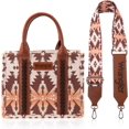 thumbnail image 1 of HAHDAXIA Wrangler Sac Fourre-Tout Sacs à Main Western pour Femmes Épaule Boho Aztèque Sacs à Main, 1 of 6