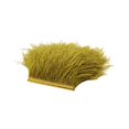 thumbnail image 1 of pitrice 1 Yard Frange de Plume d'Autruche Teinte Ruban d'Embellissement Vert Armée, 1 of 8