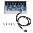 thumbnail image 3 of Hub USB Hub Box Panel 7 Port USB2.0 Lossless Data Transmission USB Hub Drive Panel, 3 of 7