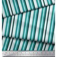 thumbnail image 3 of Soimoi Tissu Poly Georgette Rayures Verticales Imprimé 1 Yard 42 Pouces de Large, 3 of 5