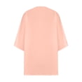 thumbnail image 4 of TIMIFIS Womens Floral Chiffon Kimono Cardigans Loose Beach Cover Up Half Sleeve Tops-Pink-XXLFall, 4 of 7