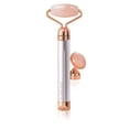 thumbnail image 4 of Finishing Touch Flawless Contour Vibrating Rose Quartz Facial Roller & Massager, 4 of 5