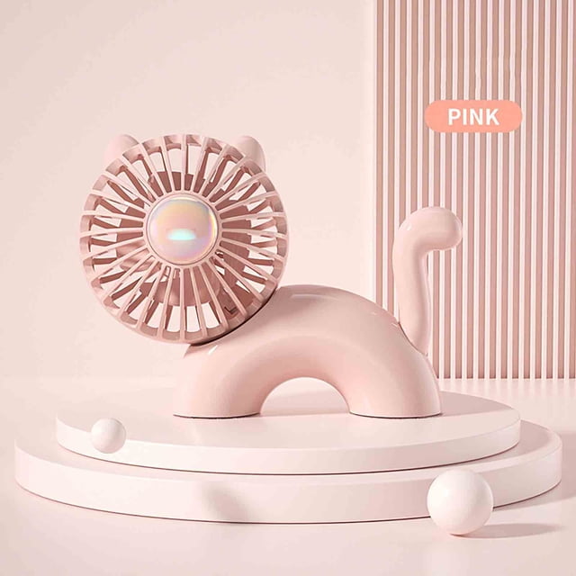 Dvkptbk Portable Fan Mini Portable USB Charging Fan Desk Top Portable Handheld Fan