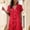 M-Red, variant on 2025 Women Long Sleeve Print Long Cotton Nightshirts for Women Shoulder Drop Oversize Casual Ladies Cotton Nightgowns Long Sleepwear