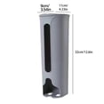 thumbnail image 2 of Meitianfacai s Kitchen Plastic Bag Holder, Wall Mount Garbage Storage Bag Dispenser Hanging Trash Can with Cover, Kitchen Trash Bag Holder Dispenser for Plastic Bags, 2 of 2