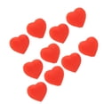 thumbnail image 4 of 10 PCS Raquette de Tennis Amortisseur de Vibrations Forme de Coeur Silicone Tennis Amortisseur Rouge, 4 of 14