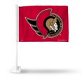 thumbnail image 1 of NHL Ottawa Senators Car Flag 11.25″ x 15.5”, 1 of 4