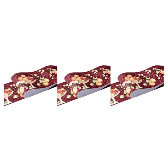 maskred Easy Maintenance High-end Wallpaper For Living Room Decor Waterproof Surface red fruit 3Set