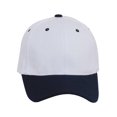 thumbnail image 2 of Casquette de Baseball Bicolore Ajustable, Blanc/marine, 2 of 2