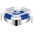 thumbnail image 3 of YIMWNYI Stainless Steel Food Storage Container, Leak Proof, Dishwasher Safe, Airtight Sealing, Insulated for Hot and Cold Foods, Multi-functional Kitchen Storage Solution, 3 of 8
