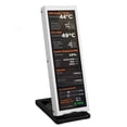 thumbnail image 3 of PC Temperature Display Screen, 7.9in Large Screen Multifunction PC Temp Monitor  For Office, 3 of 8