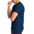 thumbnail image 4 of Hanes T-Shirt à Col Rond à Manches Courtes X-Temp pour Hommes, Lot de 2, m, Marine, 4 of 5