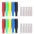 thumbnail image 2 of Banana Lantern Plug, 10Set  Banana Lantern Plug ,PA Banana Plug Strong Connectivity  Electrical Conductivity Lantern, Connectors & Adapters, 2 of 8