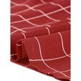 thumbnail image 5 of INSPIRE CHIC Robe-Chemise à Carreaux pour Femme à Manches Longues Boutonnée à Col Pointu S Rouge, 5 of 5