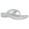 thumbnail image 1 of Women's Dawgs Flip Flops White Size 11, 1 of 1