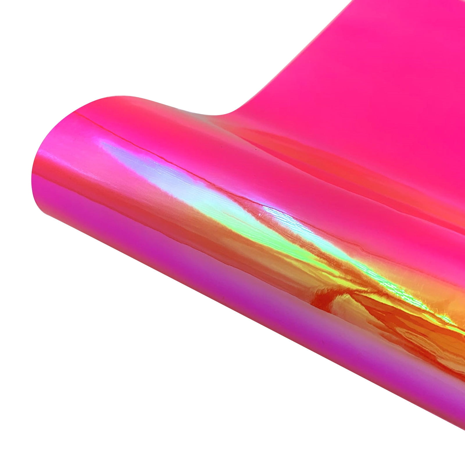 Hbdhejl Holographic Rainbow Self Adhesive Vinyl Roll For Cricut, Decal, Stickers