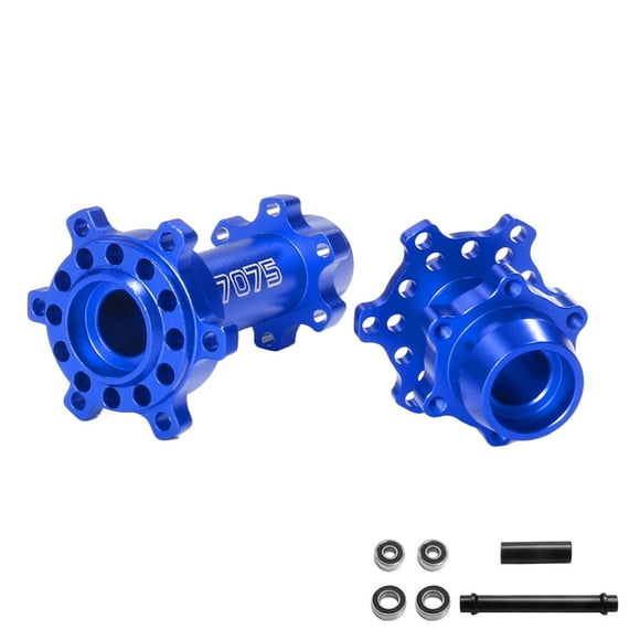 CUITING Roue avant et Arrière en Alliage d'Aluminium Ensemble de Moyeux Hexagonaux pour Moto Losi 1/4 Promoto-MX RTR Durable et Effet de Dissipation de Chaleur
