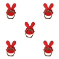 thumbnail image 1 of braveheart Cute Rabbit Aluminum Alloy Phone Stand Tablets Hand Grip Kickstand Mount Holder Red 5Set, 1 of 6