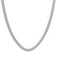 thumbnail image 1 of Collier Chaîne Cubaine pour Homme de 22 Pouces en Acier Inoxydable - 8 mm, 1 of 4