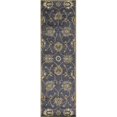 thumbnail image 1 of HomeRoots 352324 2 ft. 3 in. x 7 ft. 6 in. Runner Wool Midnight Area Rug, 1 of 1