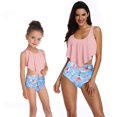 thumbnail image 2 of Girls Swimsuit High Waisted Two Pieces Bikini Set Swimwear Bathing Suits, 2 of 7