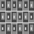 thumbnail image 1 of Ahgly Company Tapis d'Intérieur Lavable en Machine Carré Noir Transitionnel, 8 Pieds Carré, 1 of 7