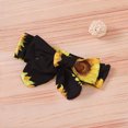 thumbnail image 4 of Gupgi 3Pcs Girl Clothes Set, Short Sleeve Romper + Long/Short Pants + Headband, 4 of 10