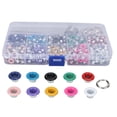 thumbnail image 1 of Grommet Tool Kit, Eyelets Set Sturdy Structure Convenient Storage DIY Making Iron Plastic Material  For Leather Crafts For Clothing Modification 6mm, 1 of 8