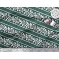thumbnail image 2 of Soimoi Rayon Fabric Leaves & Floral Block Fabric Prints by Yard 56 Inch Wide, 2 of 4