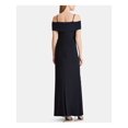 thumbnail image 2 of Lauren Ralph Lauren Womens Embellished Ruched Evening Dress, 2 of 4
