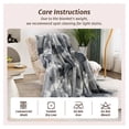 thumbnail image 4 of Rvkxad 100x150cm Blue Velvet Blanket, Winter Thick Conditioning Nap Cover, Velvet Throw, Bed Blanket, 4 of 6